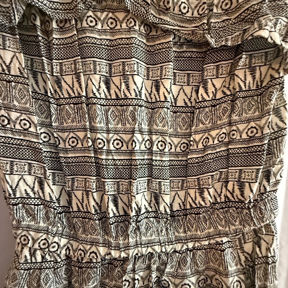 Ark & Co Black and White Patterned Jumpsuit - Picture 3 of 6